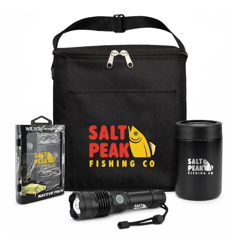 The Gone Fishing Pack – Cooler Bags – available in black, blue, green, orange colours and 3 more