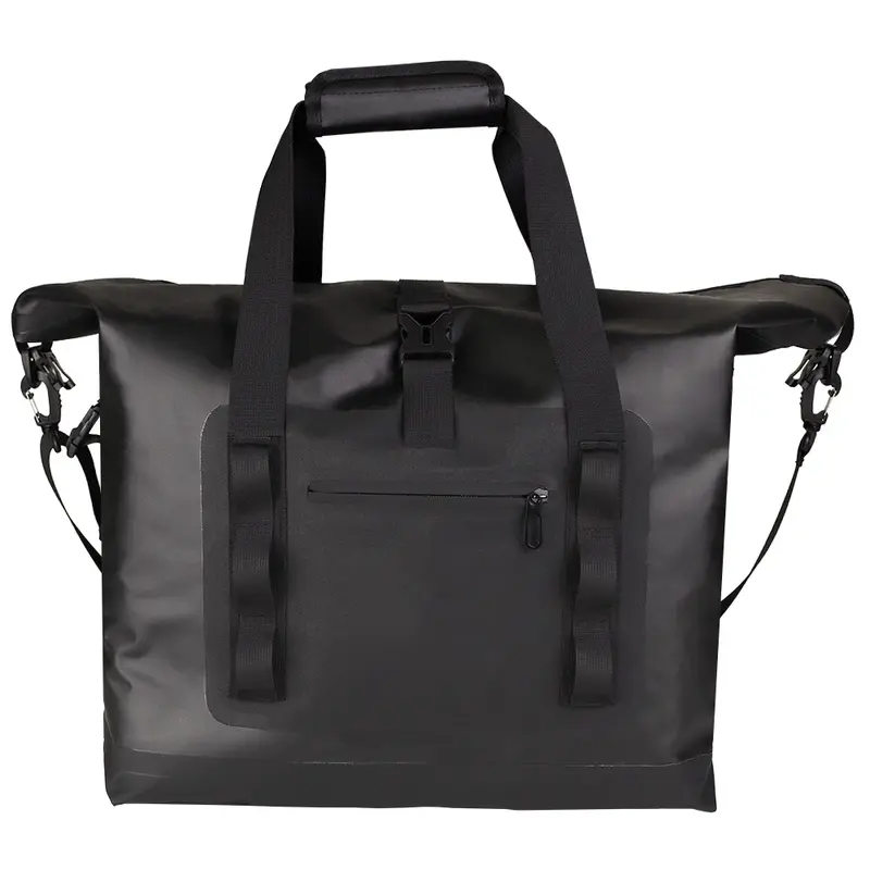 Trekk Pioneer Soft Roll-Top Cooler 28L – Cooler Bags – available in black colour
