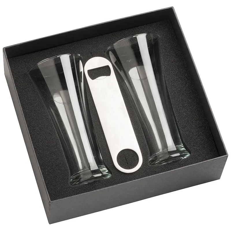 Pilsner Beer Glass Set 350ml – Beer Glasses – available in white colour
