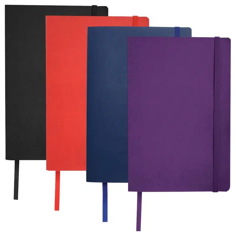 Pedova Soft Bound JournalBook – Diaries – available in black, blue, purple colours