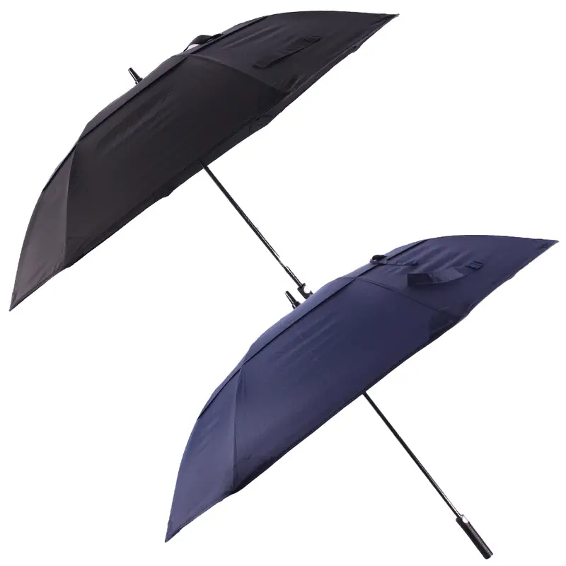 60" Vented Tipless Golf Umbrella – Umbrellas – available in black colour
