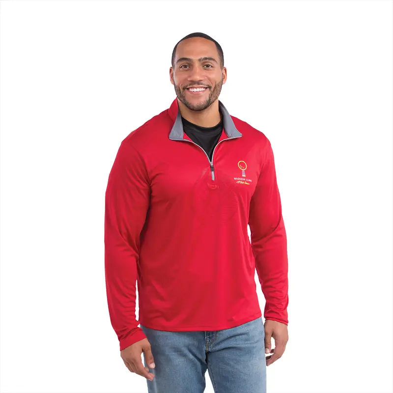 Vega Tech Quarter Zip - Mens – Jackets – available in black, blue, grey, red colours and 1 more