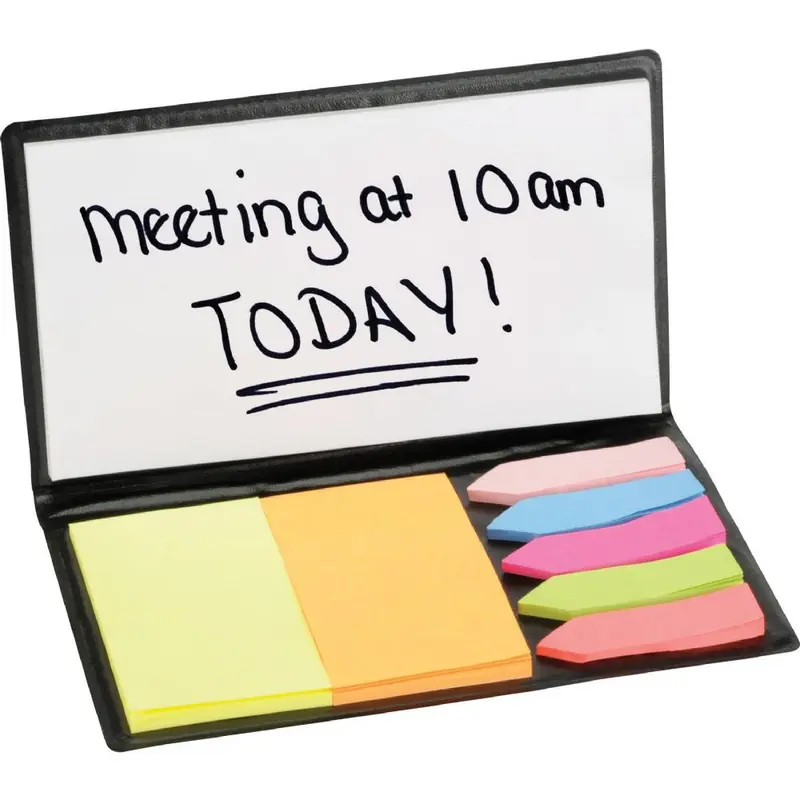 Slimline Sticky Memo Holder – Sticky Notes – available in black colour