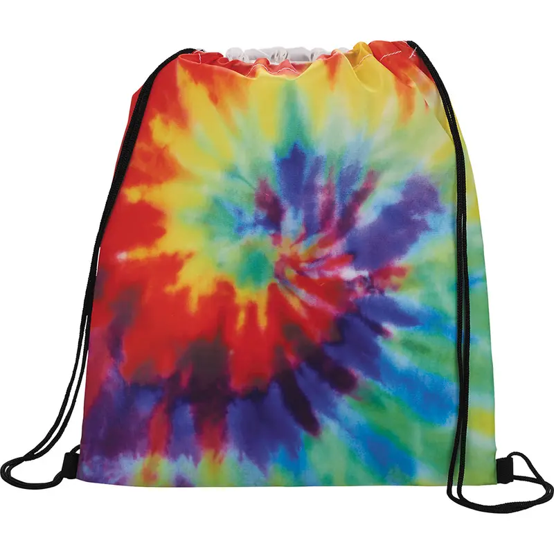 Tie Dye Drawstring Sportspack – Drawstring Bags – available in multi colour
