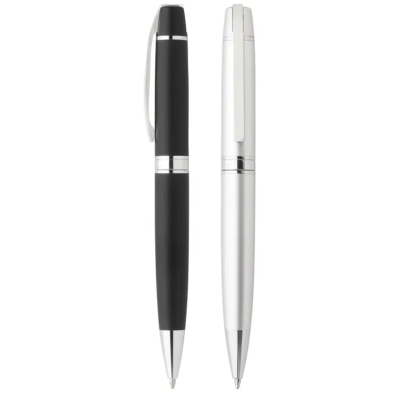 Casarotto Ballpoint Pen - Silver – Metal Pens – available in black, silver colours