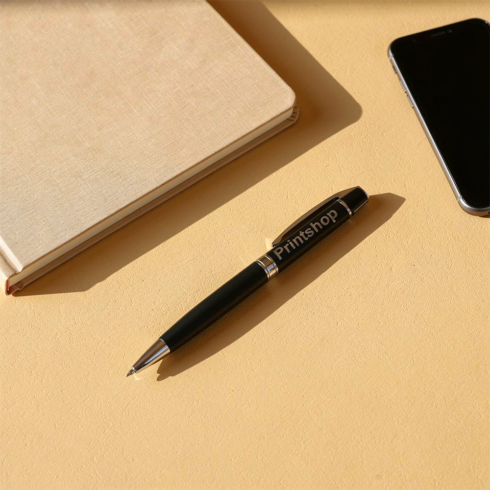 Casarotto Ballpoint Pen - Silver – Metal Pens – The Range – available in Black and Silver – thumbnail 6 of 9