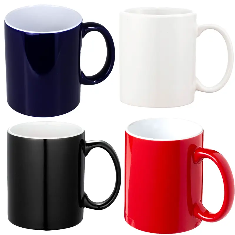 Ceramic Mug 325ml In Folded Box – Mugs – available in black, blue, red, white colours