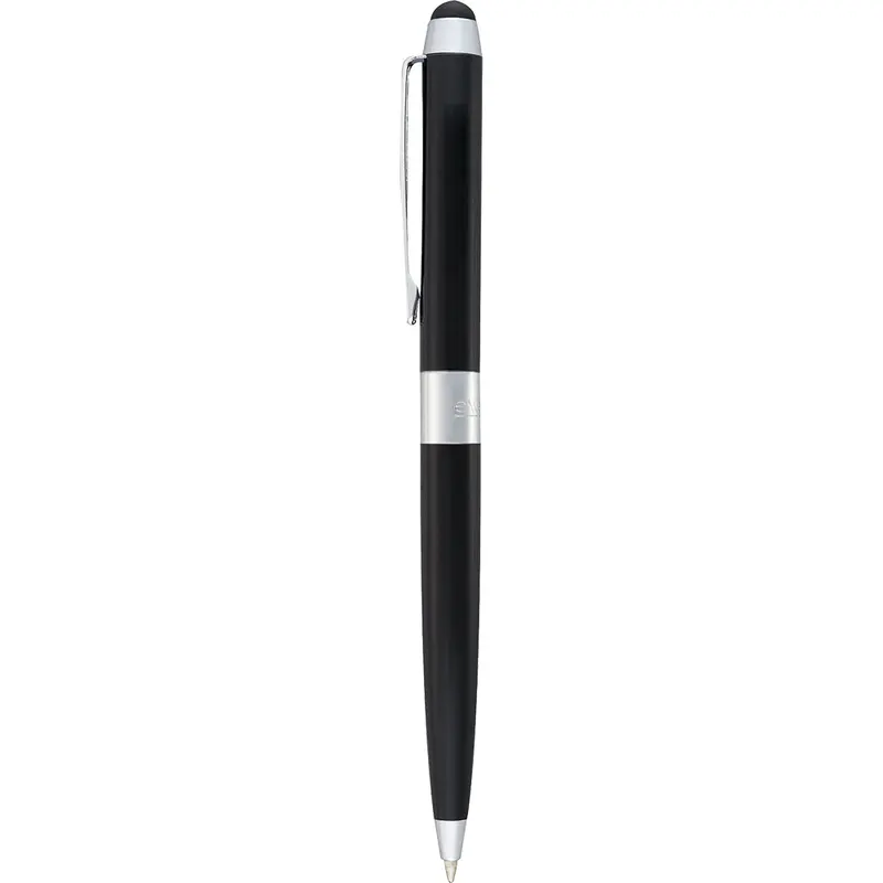 Elleven Dual Ballpoint Stylus Pen – Metal Pens – available in black colour