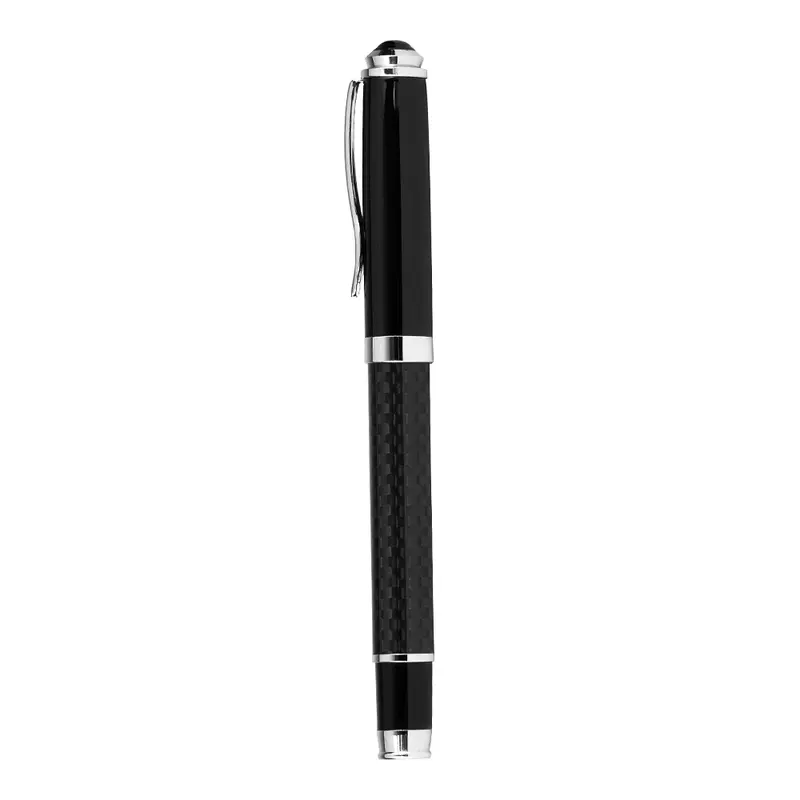 Carbon Fibre Rollerball Pen – Desk Accessories – available in black colour