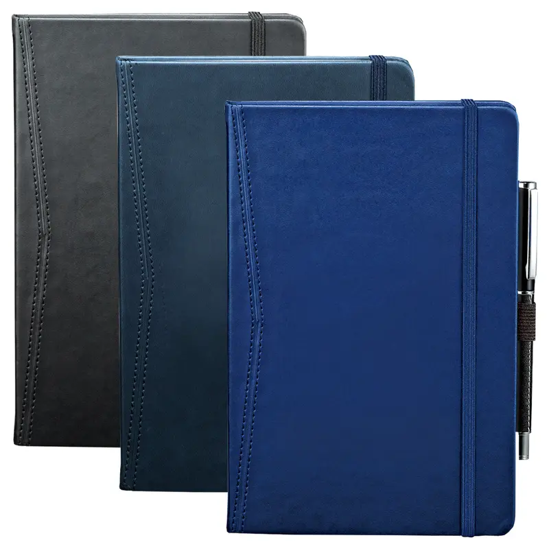Pedova Pocket Bound JournalBook – Diaries – available in black, blue colours