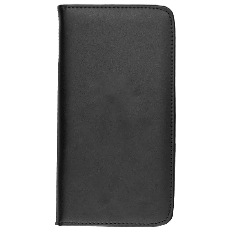 Leather Travel Wallet – Travel Bags – available in black colour