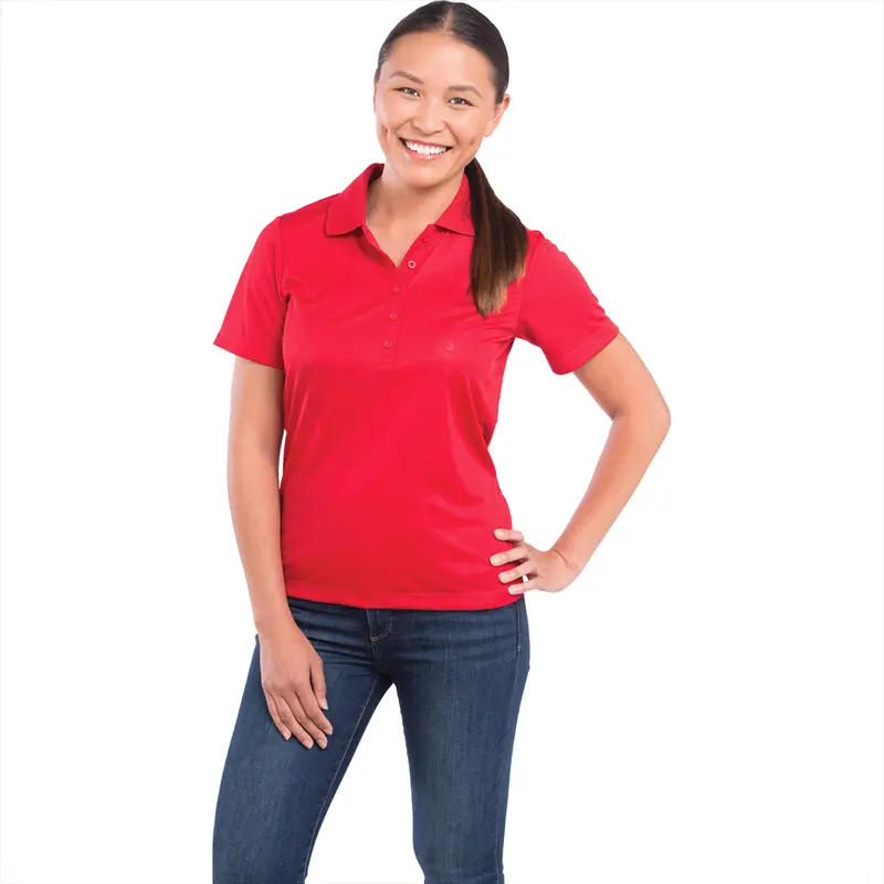 Dade Short Sleeve Polo - Womens – Polo Shirts – available in beige, black, blue, green colours and 5 more
