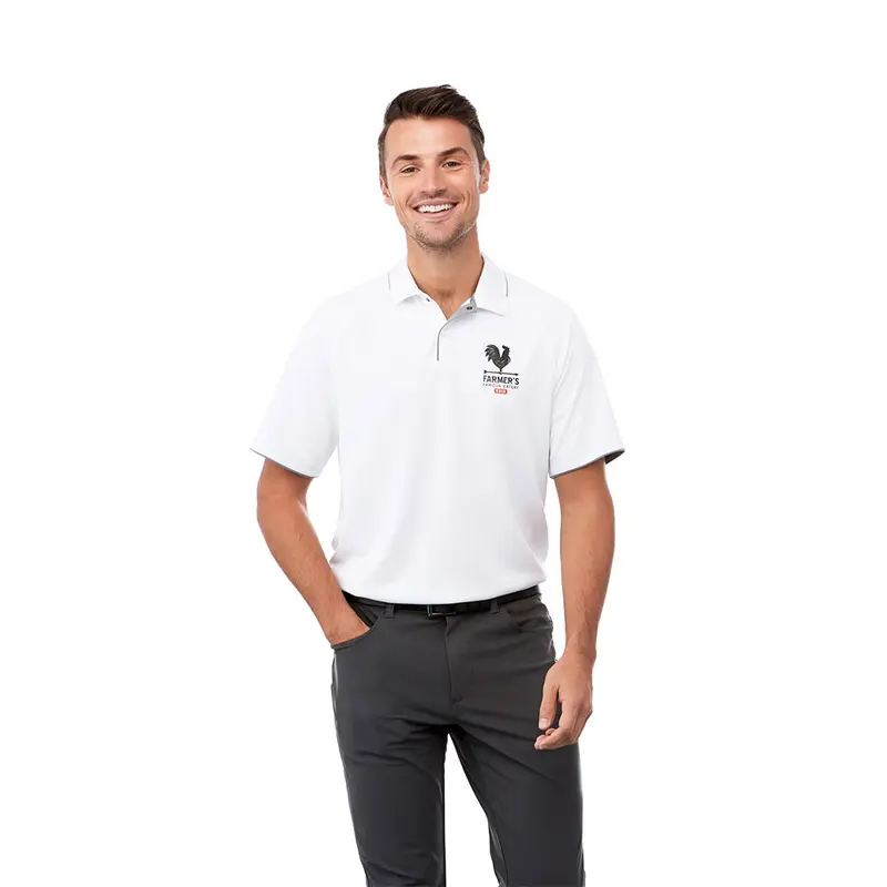 Remus Short Sleeve Polo - Mens – Polo Shirts – available in black, blue, red, white colours