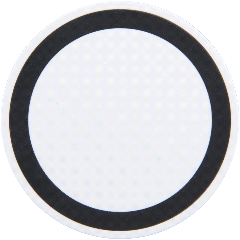 Freal Wireless Charging Pad, White/Solid Black