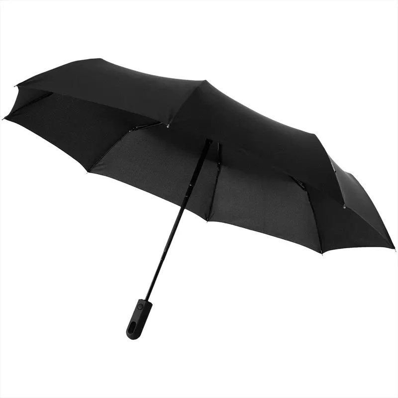 Trav 21.5" Foldable Auto Marksman Umbrella – Umbrellas – available in black colour