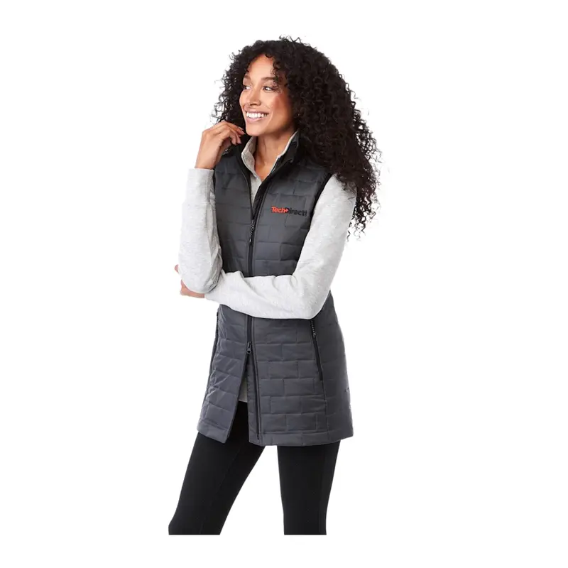 Women's Telluride Lightweight Packable Insulated Puffer Vest – Vests – available in black, blue, grey, silver colours
