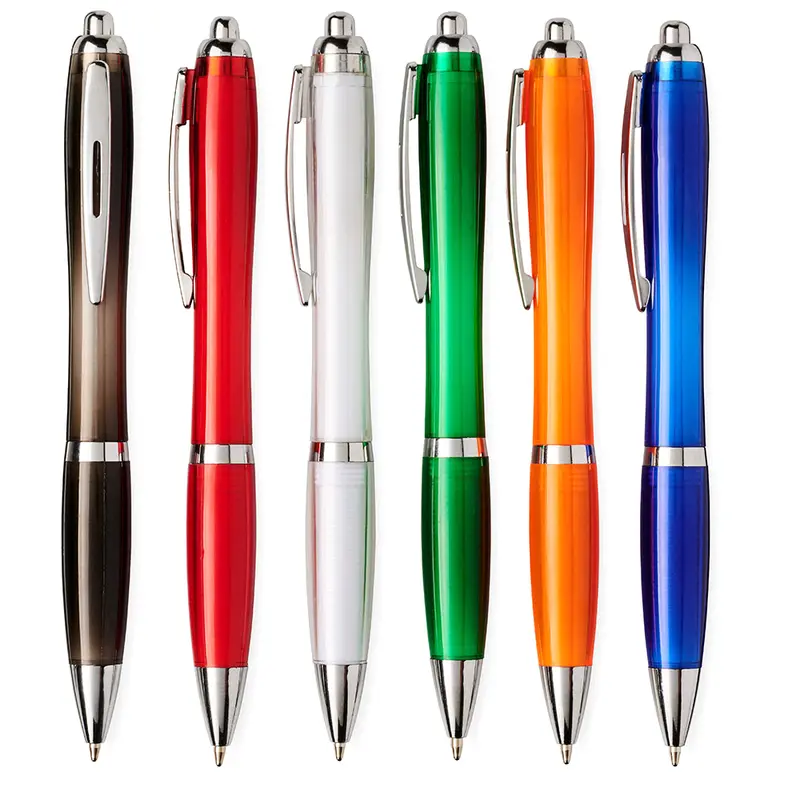 Nash Recycled PET Ballpoint Pen – Eco Pens – available in black, blue, green, orange colours and 1 more