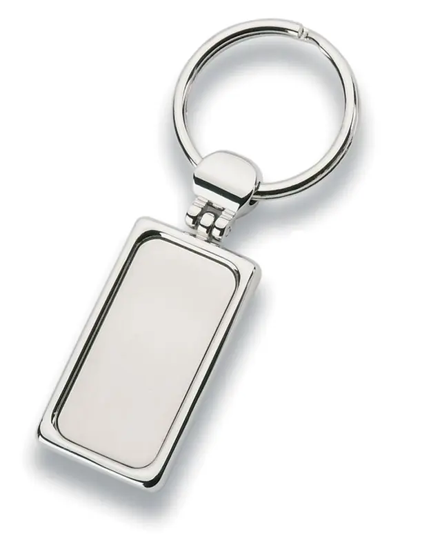 Metal Keyring – Keyrings – available in silver colour