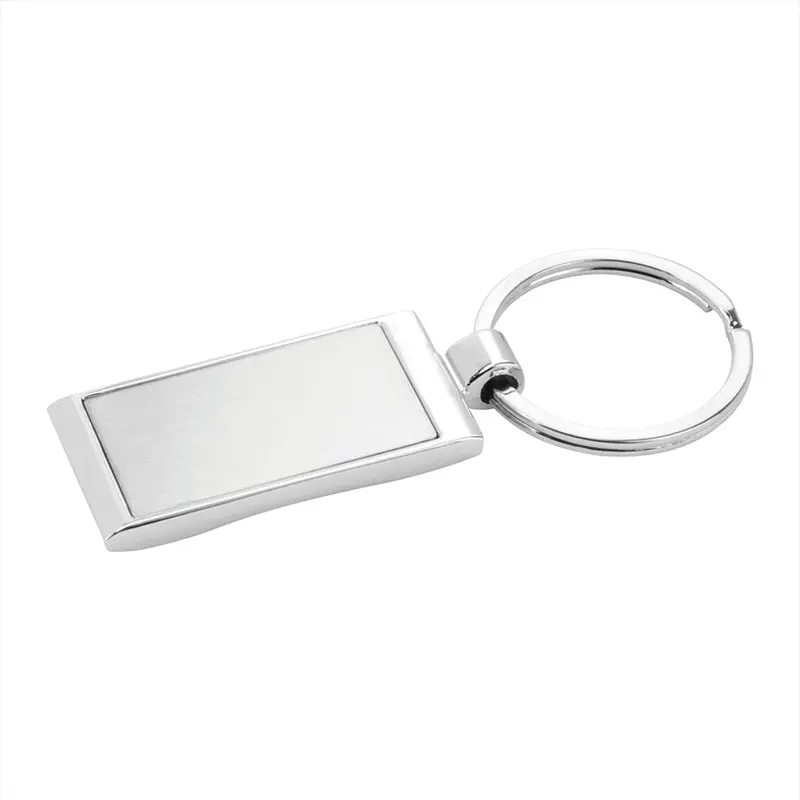 Wave Metal Key Ring – Keyrings – available in silver colour