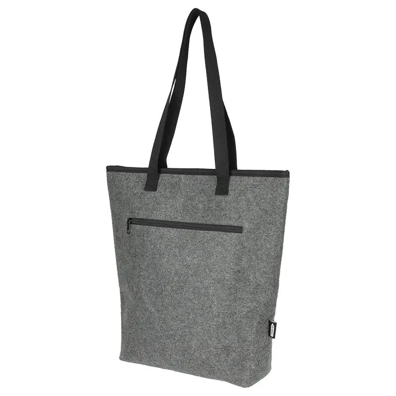 Felta GRS Recycled Felt Cooler Tote Bag 12L – Cooler Bags – available in grey colour
