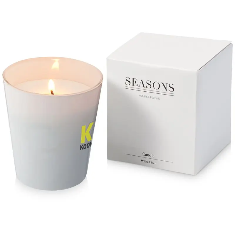 Seasons Lunar Scented Candle – Clocks & Timers – available in white colour