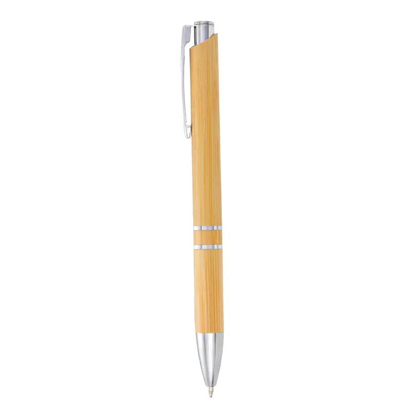 Celuk Bamboo Ballpoint Pen – Metal Pens – available in brown colour
