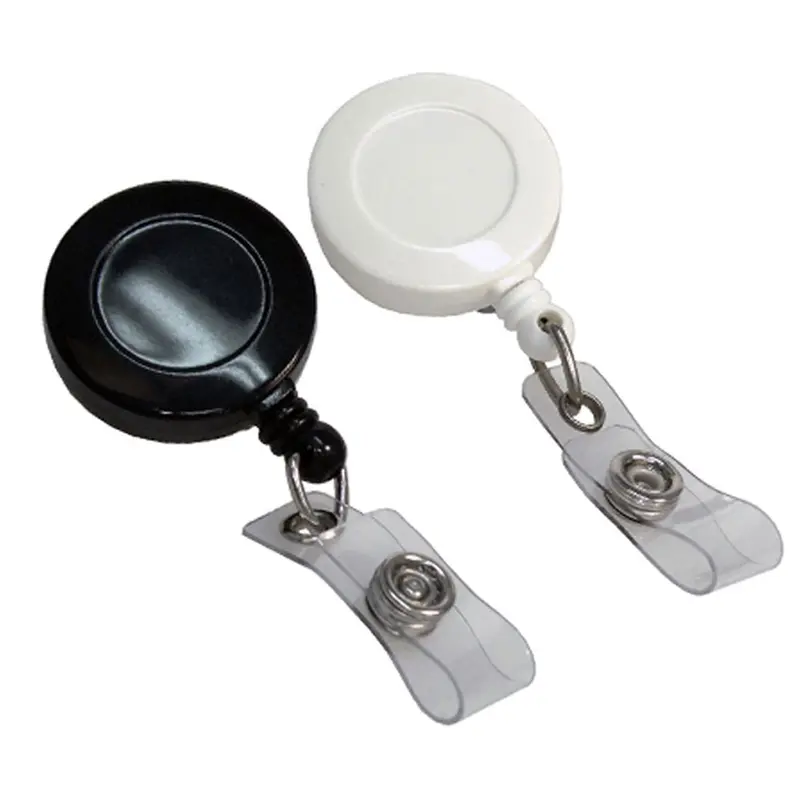 Retractable Badge Holder – Badge Holders – available in black colour
