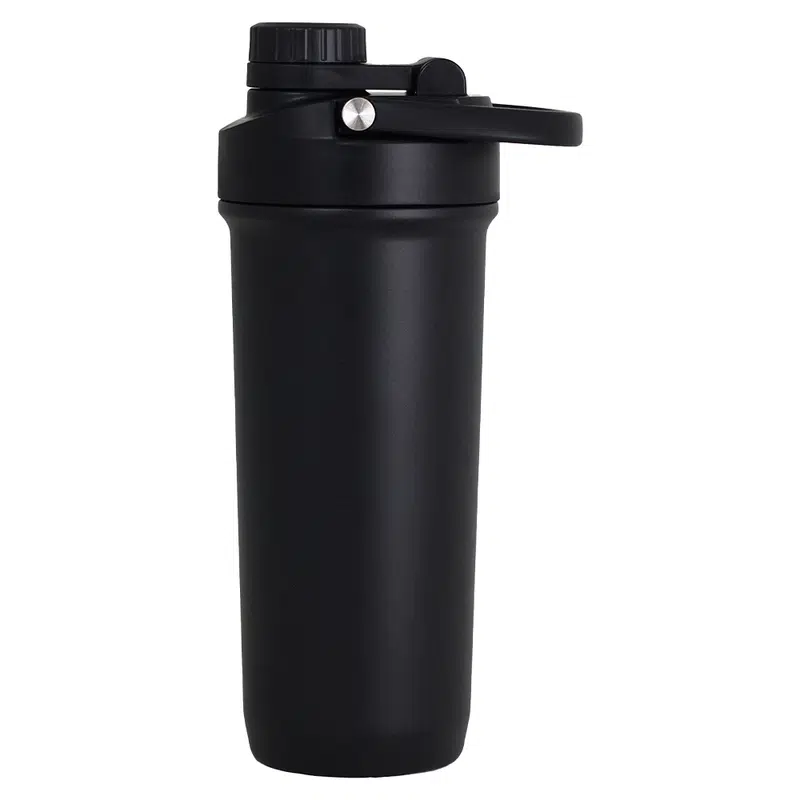Forge Double Wall Shaker 750ml – Drink Bottles – available in black colour
