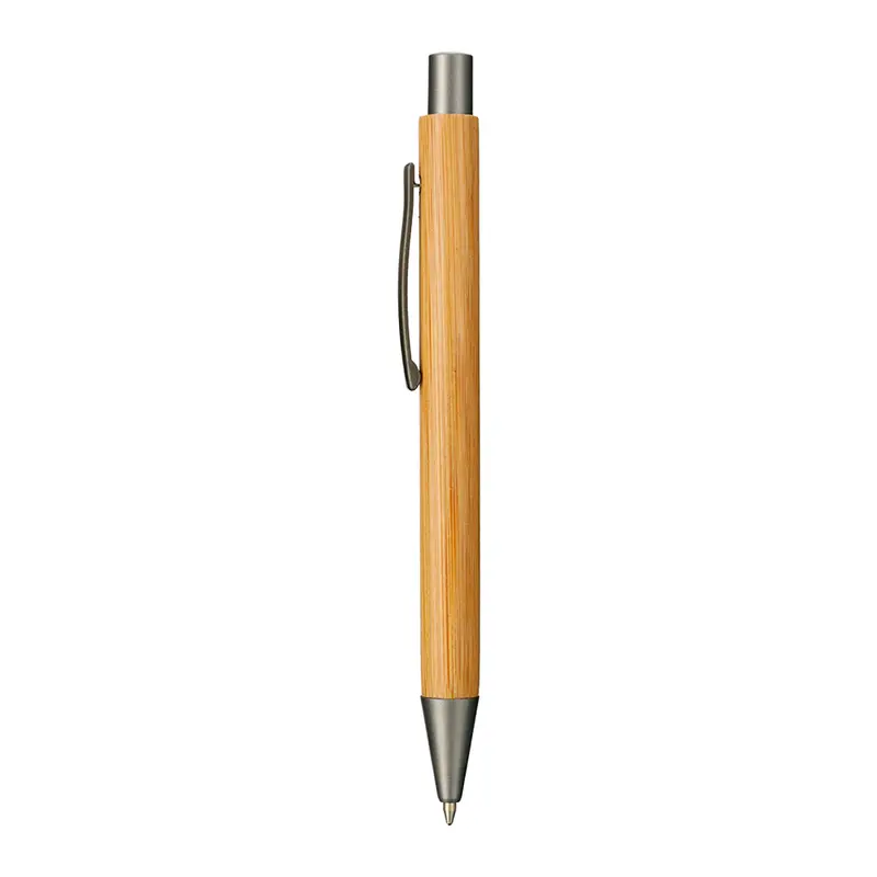 Bamboo Quick-Dry Gel Ballpoint – Eco Pens – available in brown colour