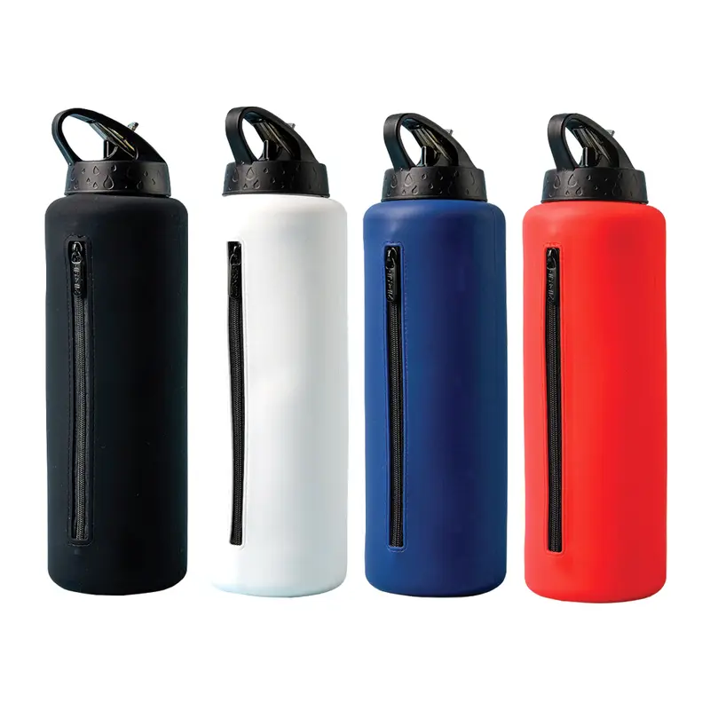 Zip + Sip Drink Bottle – Drink Bottles – available in black, blue, red colours