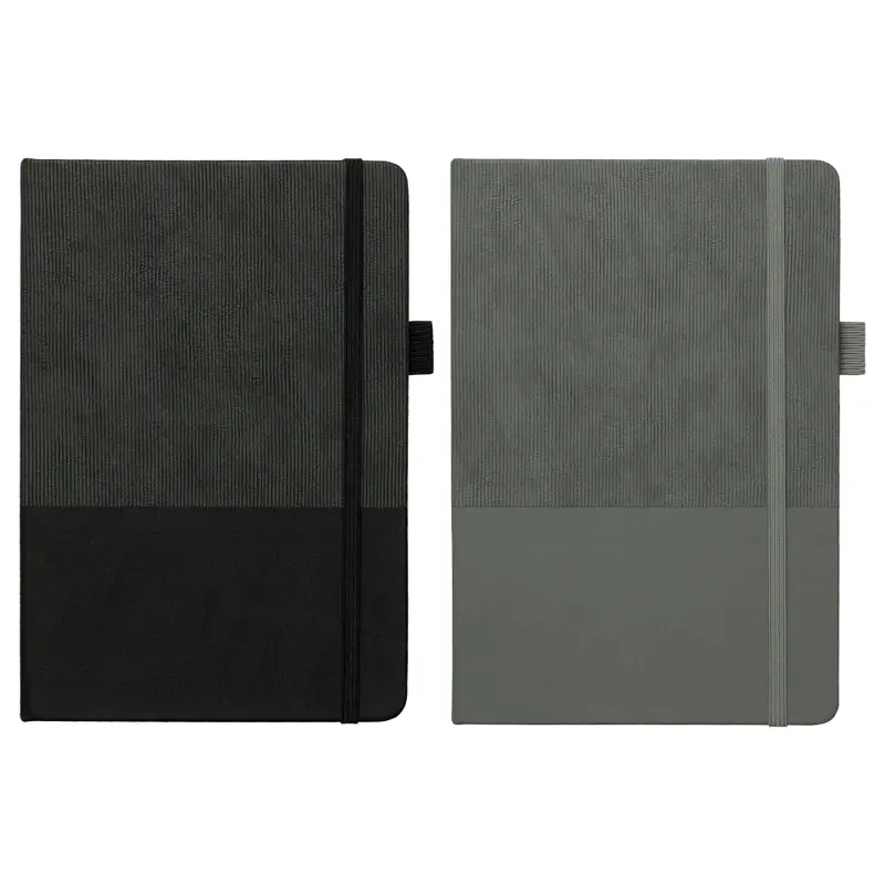 A5 Thermo Notebook w/ Recycled Paper – Diaries – available in black colour