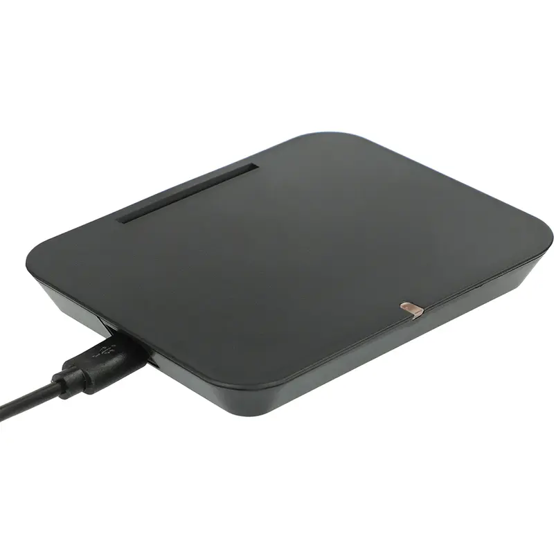 Optic Wireless Charging Phone Stand – Desk Accessories – available in black colour