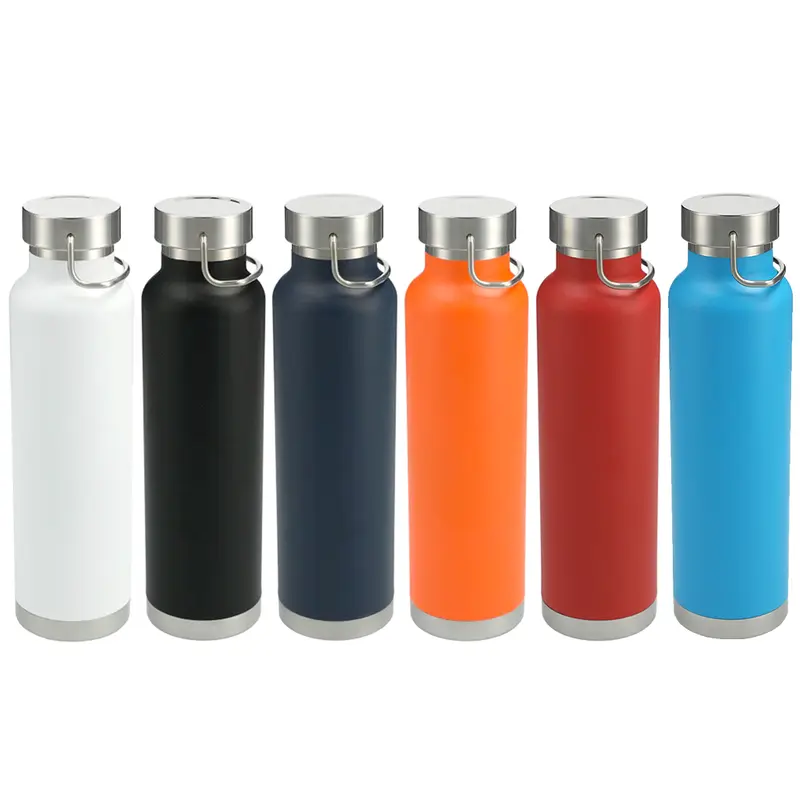 Thor Copper Vacuum Insulated Bottle 650ml – Drink Bottles – available in black, blue, orange, red colours
