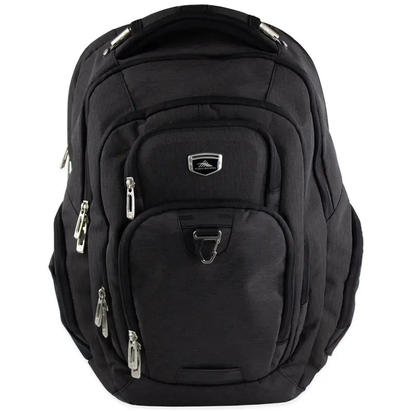 High Sierra Elite Eco RPET 17" 42L Computer Backpack – Backpacks – available in grey colour