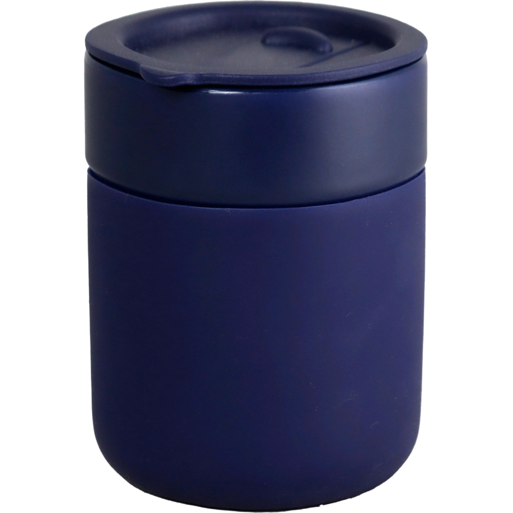 Java 330 ml Ceramic Tumbler w/ Silicone Wrap – Mugs – The Range – available in Black, Navy and White – thumbnail 12 of 21