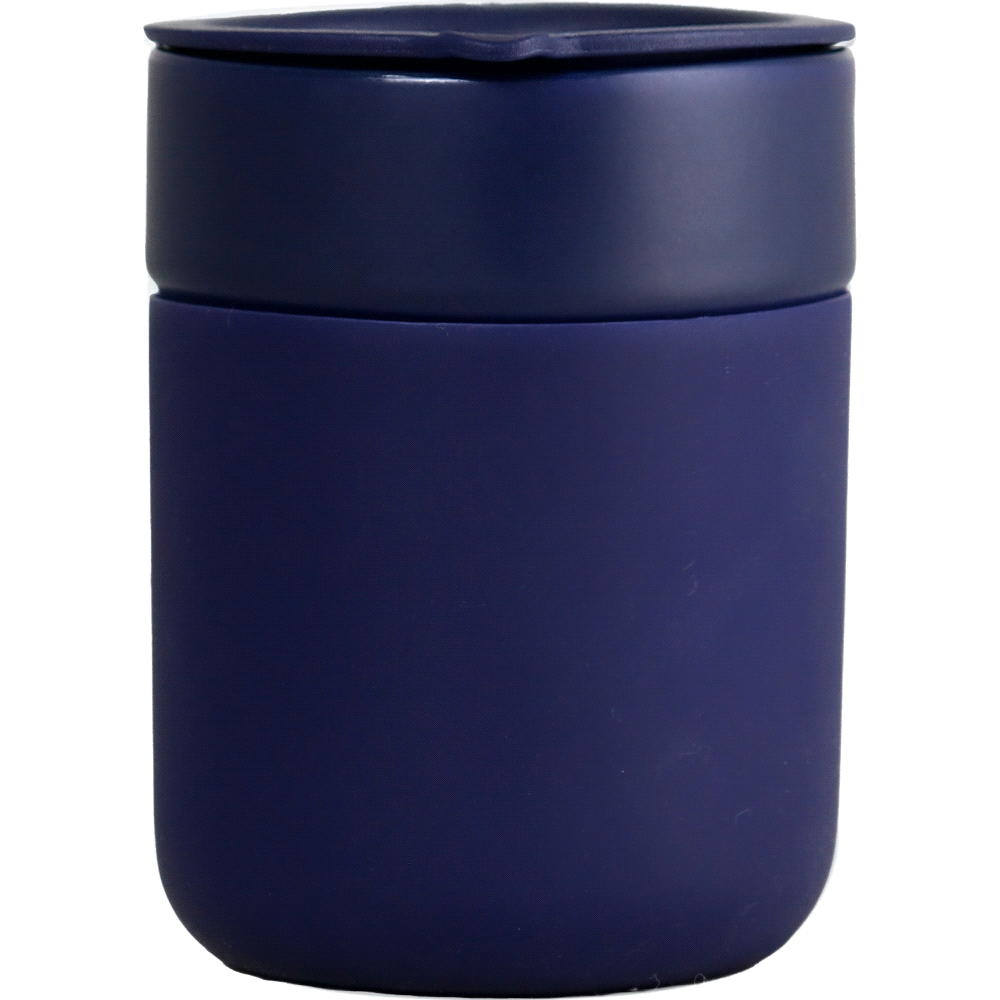 Java 330 ml Ceramic Tumbler w/ Silicone Wrap – Mugs – The Range – available in Black, Navy and White – thumbnail 7 of 21