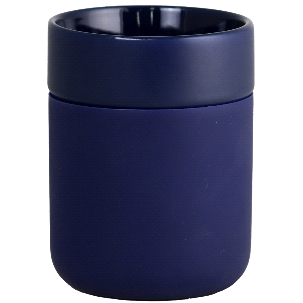 Java 330 ml Ceramic Tumbler w/ Silicone Wrap – Mugs – The Range – available in Black, Navy and White – thumbnail 19 of 21