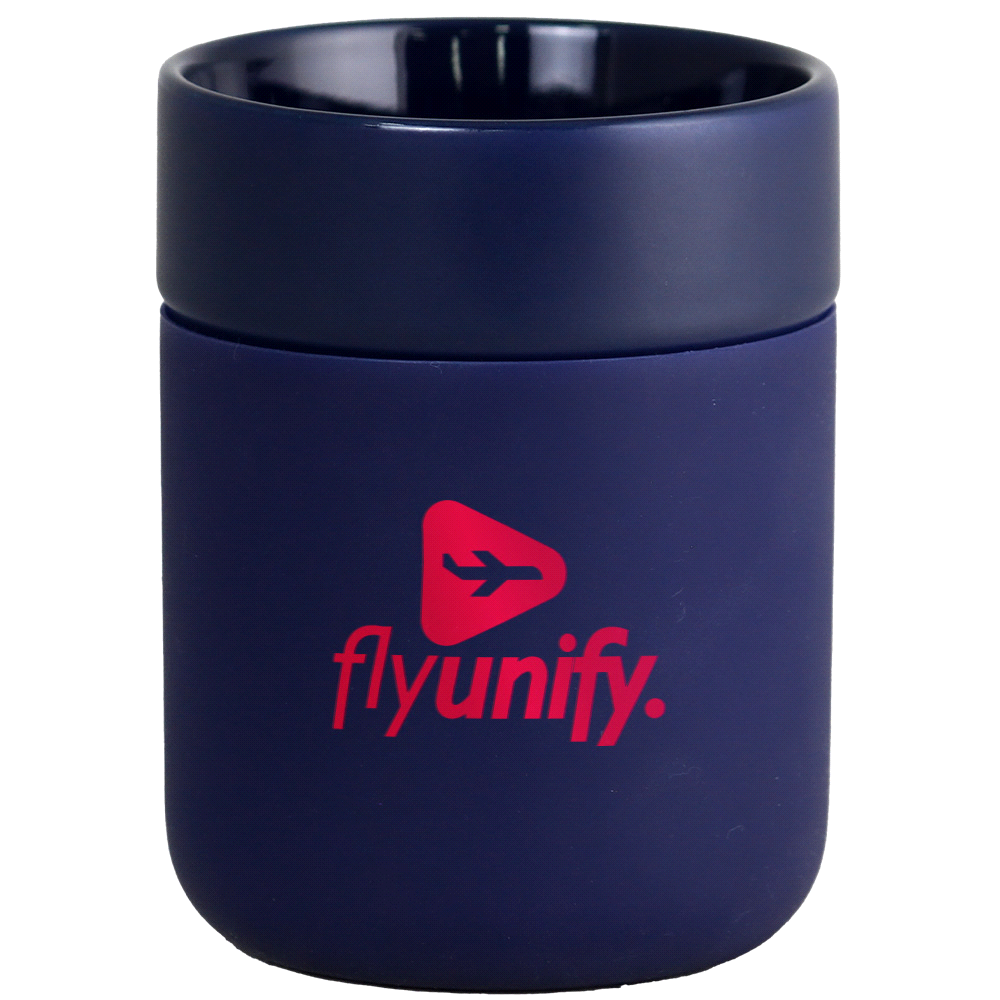 Java 330 ml Ceramic Tumbler w/ Silicone Wrap – Mugs – The Range – available in Black, Navy and White – thumbnail 18 of 21