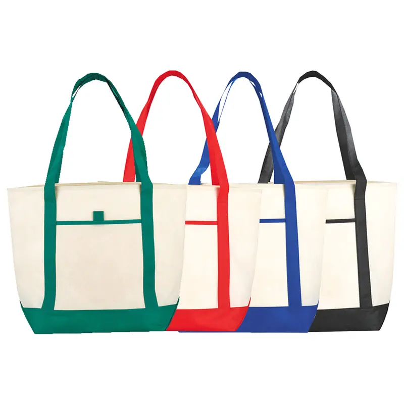 Lighthouse Non-Woven Boat Tote 24L – Shoppers – available in black, blue, green, red colours
