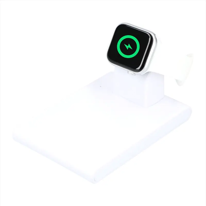 Mate Wireless Charging Pad & iWatch Holder – Desk Accessories – available in blue colour
