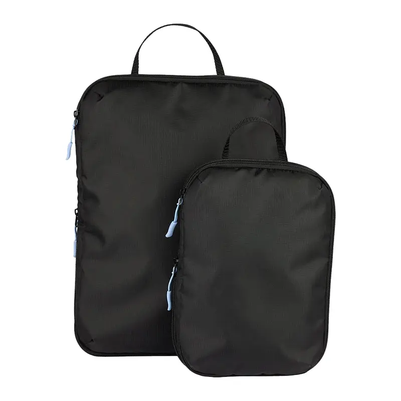 Wander & Roam Compression Packing Cube Set – Travel Bags – available in black colour