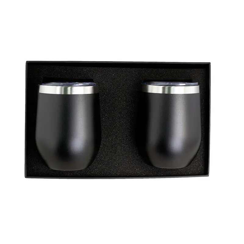 Corzo Insulated Cup Giftset – Drink Bottles – available in black, blue, red, white colours