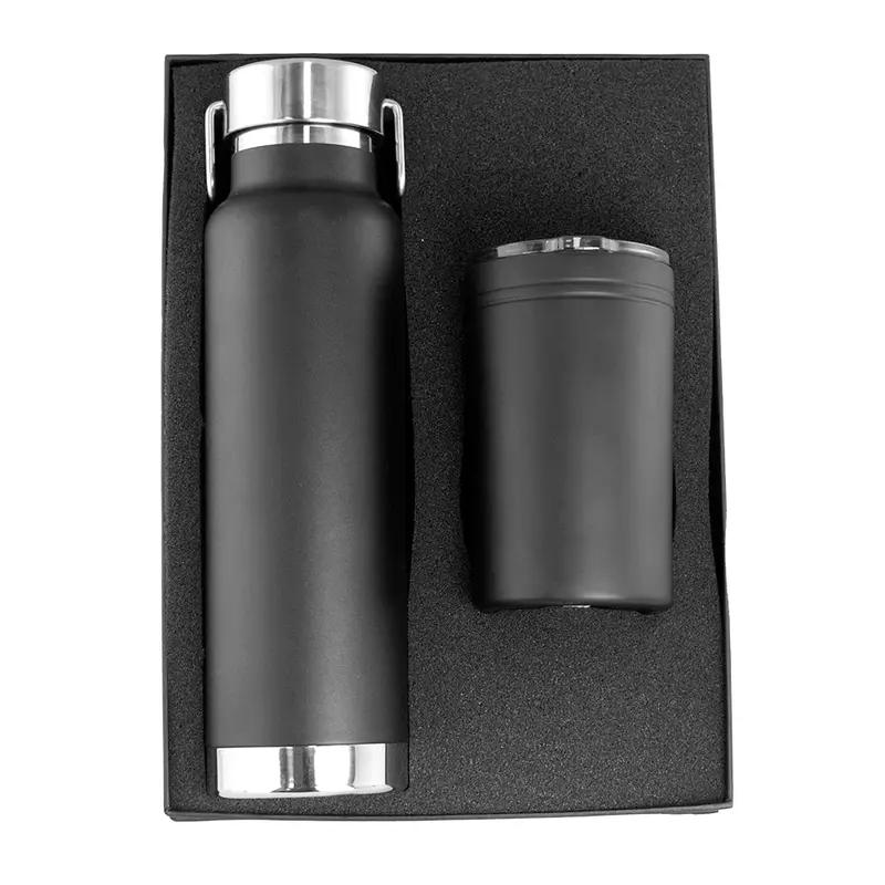 Thor Sherpa Drink Bottle & Tumbler Gift Set – Drink Bottles – available in black colour