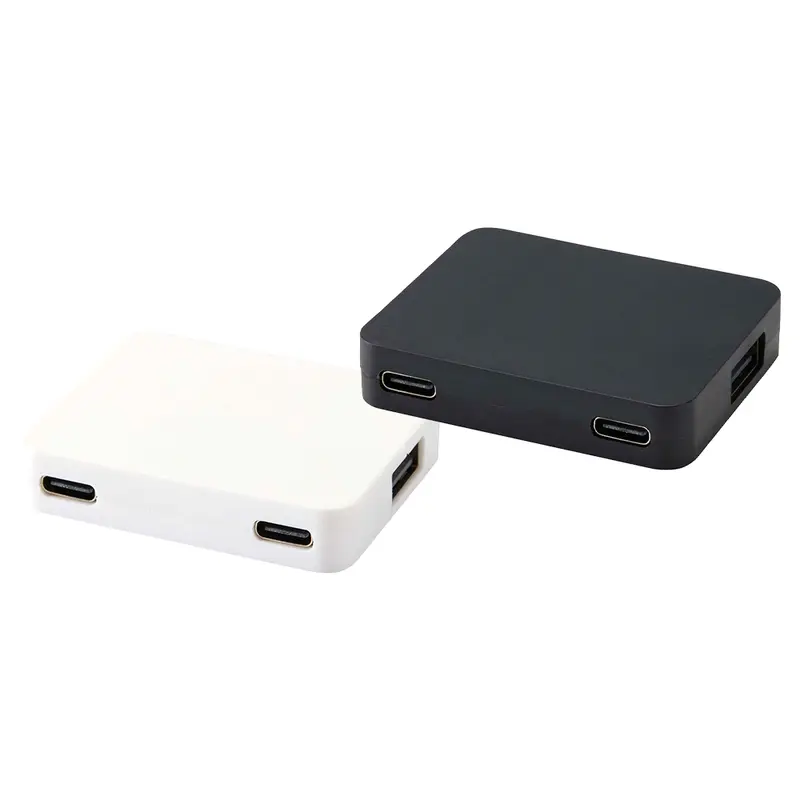 Gaia 4-Port USB Hub w/  USB-A & Type-C Output & Dual Input – Desk Accessories