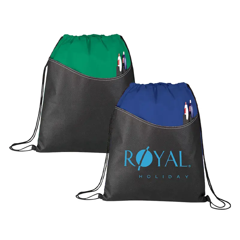 Rivers Non-Woven Drawstring Sportspack – Drawstring Bags – available in blue, green colours