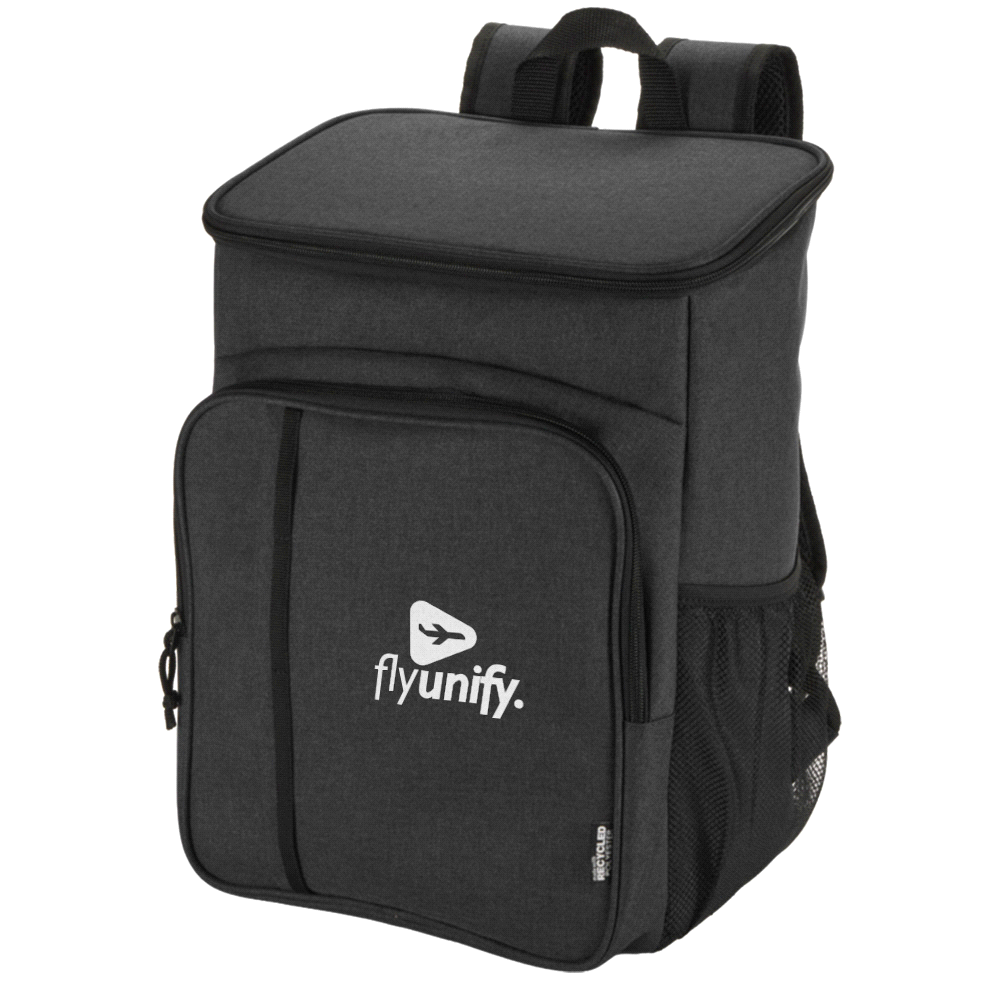 Tundra GRS RPET Picnic Cooler Backpack w/ Cutlery Set 20L – Cooler Bags – The Range – available in Heather Charcoal – thumbnail 8 of 10