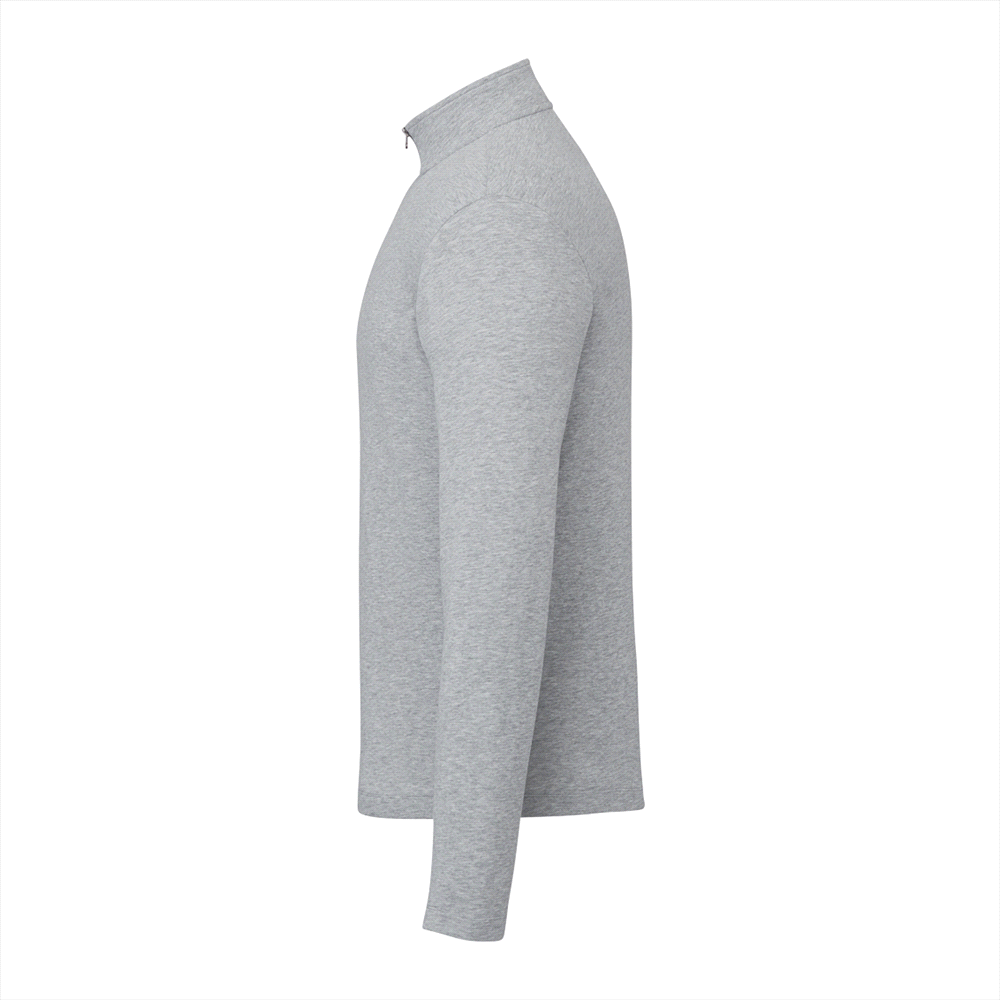 Rigi Eco Knit Quarter Zip - Mens – Jackets – Apparel Range – available in Black, Heather Grey and Vintage Navy – thumbnail 14 of 22