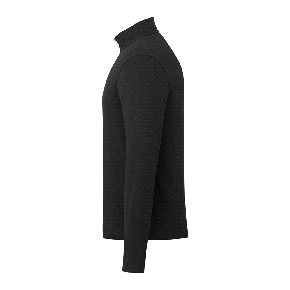 Rigi Eco Knit Quarter Zip - Mens – Jackets – Apparel Range – available in Black, Heather Grey, Vintage Navy – thumbnail 20 of 22