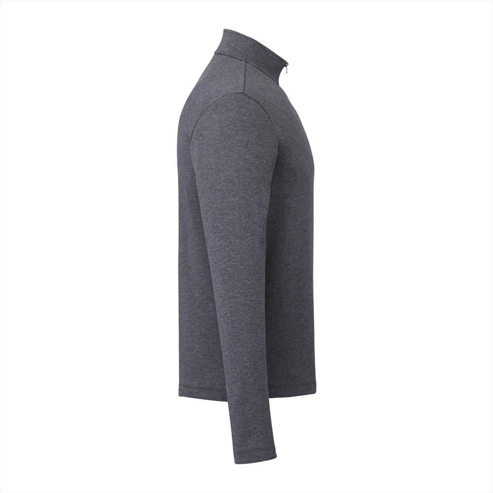 Rigi Eco Knit Quarter Zip - Mens – Jackets – Apparel Range – available in Black, Heather Grey, Vintage Navy – thumbnail 18 of 22