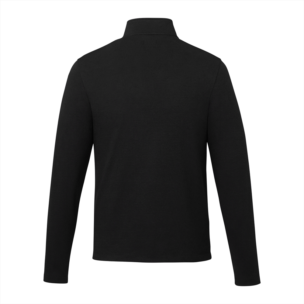 Rigi Eco Knit Quarter Zip - Mens – Jackets – Apparel Range – available in Black, Heather Grey, Vintage Navy – thumbnail 22 of 22